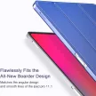 ESR Yippee Series iPad Pro 12.9 (2018) oldalra nyíló okos tok, sötétkék