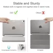 ESR Yippee Series iPad Pro 12.9 (2018) oldalra nyíló okos tok, ezüst