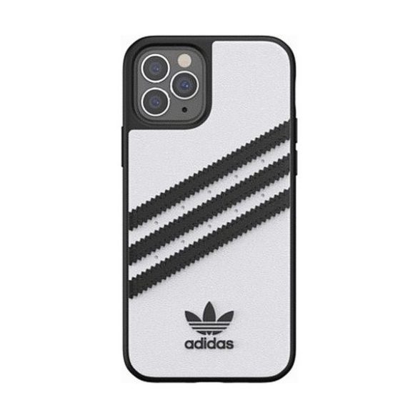 Adidas Original Moulded Case iPhone 12/12 Pro hátlap, tok, fehér-fekete