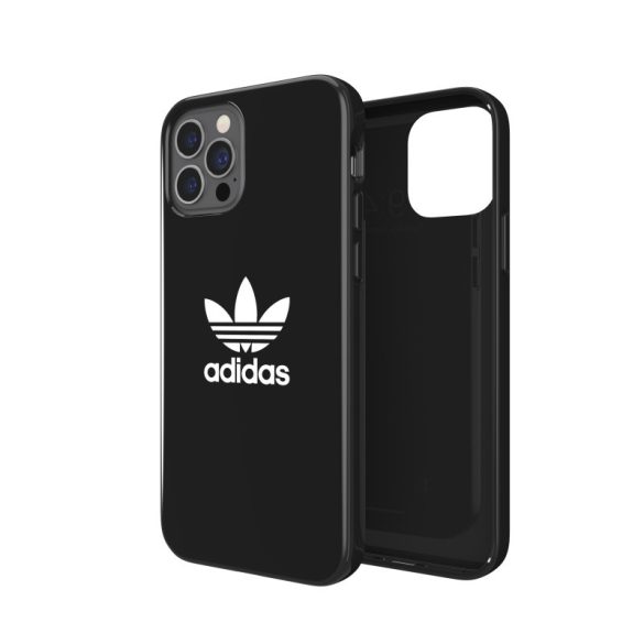 Adidas Original Snap Case Trefoil iPhone 12/12 Pro hátlap, tok, fekete