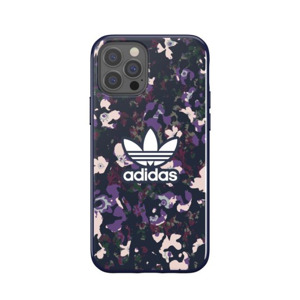 Adidas Original Snap Case Flowers iPhone 12/12 Pro hátlap, tok, mintás, színes