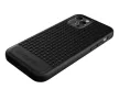 Diesel Moulded Case Premium Leather Studs iPhone 12/12 Pro hátlap, tok, fekete