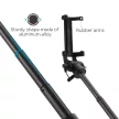 Spigen S530 vezetékes selfie stick, szelfi bot, 77cm, fekete