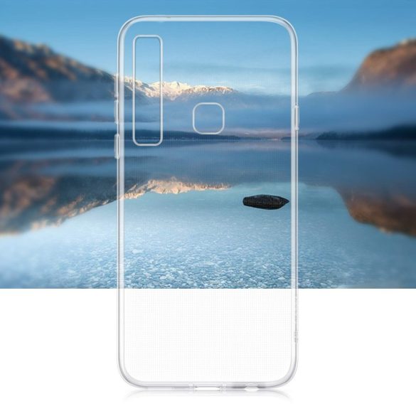 Samsung Galaxy A9 (2018) Ultra Clear Gel 0.5mm szilikon hátlap, tok, átlátszó