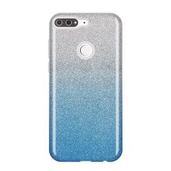   Wozinsky Glitter Case Shining Cover Huawei Y7 Prime (2018) hátlap, tok, kék
