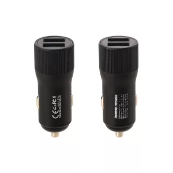   Remax RCC-221 univerzális autós töltő, 2xUSB, Quick Charge 3.0, 2.4A, 30W, fehér