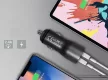 Remax RCC-221 univerzális autós töltő, 2xUSB, Quick Charge 3.0, 2.4A, 30W, fehér