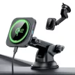 ESR HALOLOCK MAGNETIC MAGSAFE DASHBOARD CAR MOUNT WIRELESS CHARGER QI2 15W autós tartó és töltő, fekete