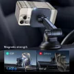 ESR HALOLOCK MAGNETIC MAGSAFE DASHBOARD CAR MOUNT WIRELESS CHARGER QI2 15W autós tartó és töltő, fekete