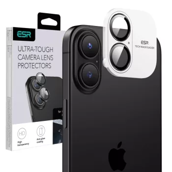   ESR ARMORITE CAMERA PROTECTOR IPHONE 16 / 16 PLUS tok, fekete