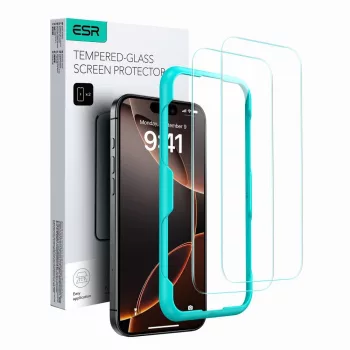   ESR edzett üvegfólia tempered glass 2-PACK IPHONE 16 PRO MAX CLEAR