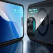 ESR Classic Hybrid Halolock MagSafe Case + tempered glass iPhone 16 Pro Max, átlátszó fekete kerettel