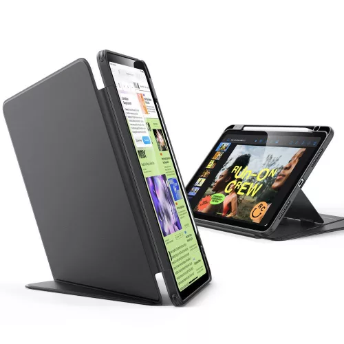 ESR FLIP HYBRID IPAD AIR 10.9” 4 / 5 / 2020-2022 / 11” 6 / 7 / 2024-2025 tok, fekete