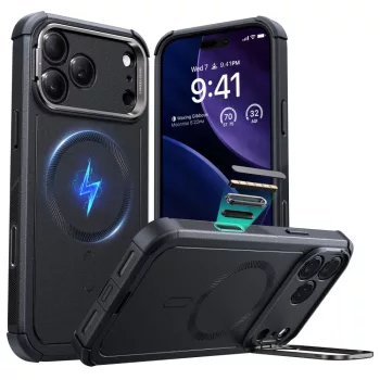 ESR CYBER KICKSTAND MAGSAFE IPHONE 17 PRO Max tok, fekete