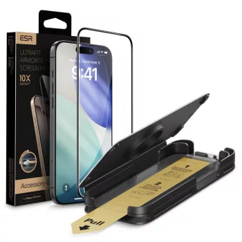   ESR ULTRAFIT ARMORITE PRO TEMPERED GLASS iPhone 17 PRO MAX edzett üvegfólia
