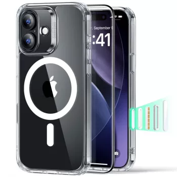   ESR CLASSIC HYBRID MAGSAFE & TEMPERED GLASS IPHONE 17 tok, átlátszó
