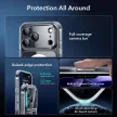 ESR CLASSIC HYBRID MAGSAFE & TEMPERED GLASS IPHONE 17 PRO Max tok, átlátszó
