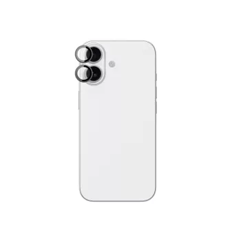   AmazingThing Lens Glass iPhone 17 with kameravédő, fekete Aluminum keret