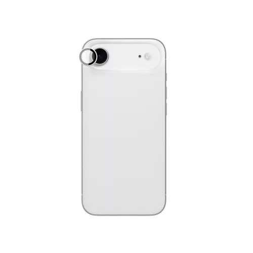 AmazingThing Lens Glass iPhone 17 Air with kameravédő, ezüst Aluminum keret