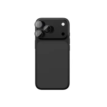   AmazingThing Lens Glass iPhone 17 Pro / Pro Max with Gray Aluminum keret