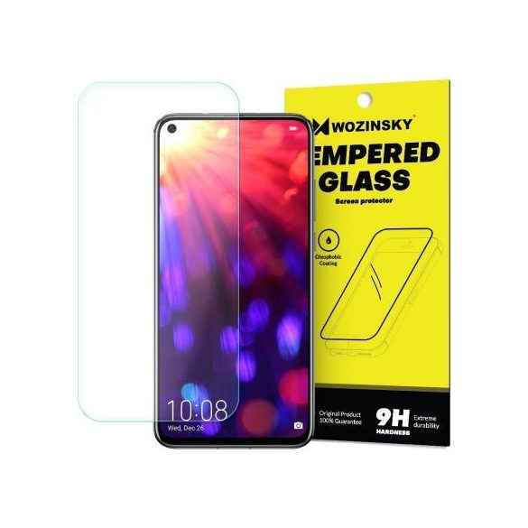 Wozinsky Huawei Nova 5T/Honor 20/Honor 20S kijelzővédő edzett üvegfólia (tempered glass) 9H keménységű (nem teljes kijelzős 2D sík üvegfólia), átlátszó