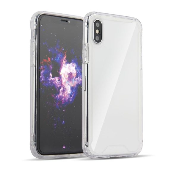 Clear Armor Bumper LG G8 szilikon hátlap, tok, átlátszó