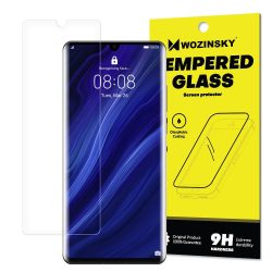   Wozinsky Huawei P30 Pro kijelzővédő edzett üvegfólia (tempered glass) 9H keménységű (nem teljes kijelzős 2D sík üvegfólia), átlátszó 