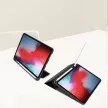Dux Ducis Osom Series iPad Pro 11 (2018) oldalra nyíló TPU smart tok, fekete