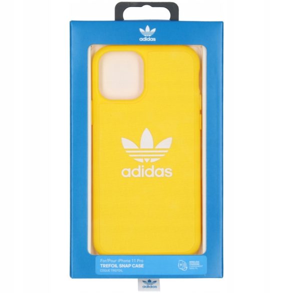 Adidas Originals Moulded Case iPhone 11 Pro hátlap, tok, sárga