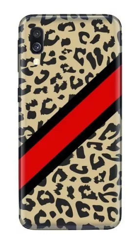 Casegadget Samsung Galaxy A71 5G párduc mintás mintás, hátlap, tok, színes