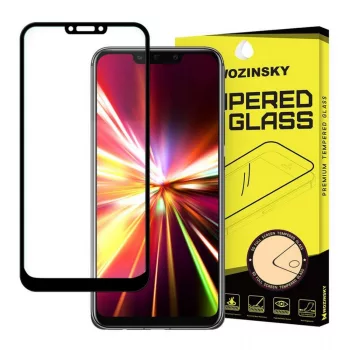   Wozinsky Huawei Mate 30 Lite Glass Screen 5D Full Glue teljes kijelzős edzett üvegfólia (tempered glass), 9H keménységű, tokbarát, fekete