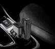 Dudao Car Kit 2xUSB autós töltő, & Bluetooth headset, fekete