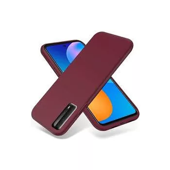 Silicone Case Huawei P Smart (2021)/Y7A hátlap, tok, lila