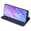 Dux Ducis Skin Pro Samsung Galaxy S20 oldalra nyíló tok, sötétkék