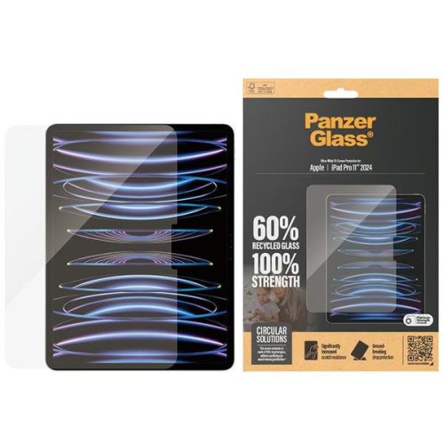 PanzerGlass kijelzővédő üvegfólia Ultra-Wide Fit Apple iPad Pro 2024 11"