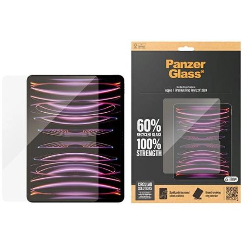 PanzerGlass Ultra-Wide Fit tempered Edzett üvegfólia iPad Air 13" 2024 / iPad Pro 2024 13" edzett üvegfólia