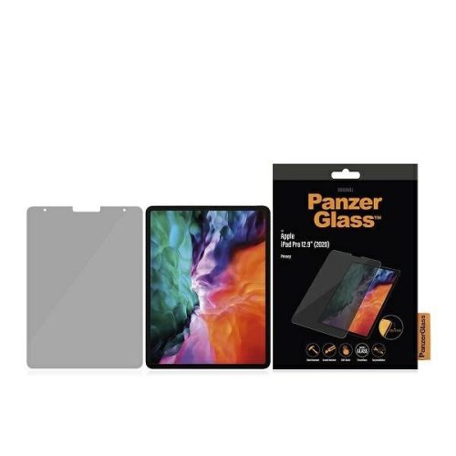 PanzerGlass E2E Super+ privacy tempered Edzett üvegfólia iPad Pro 12.9" 2020 betekintésvédett üvegfólia