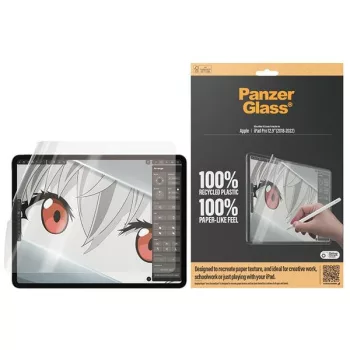   PanzerGlass kijelzővédő üvegfólia GraphicPaper iPad Pro 12.9" (2018-2022) Anti Glare, tokbarát, antibakteriális