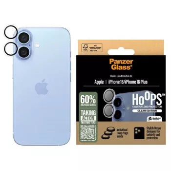   PanzerGlass Hoops átlátszó Lens Protector iPhone 16 6.1" / 16 Plus 6.7" 1285