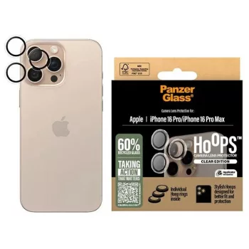   PanzerGlass Hoops átlátszó Lens Protector iPhone 16 Pro 6.3" / 16 Pro Max 6.9" 1286