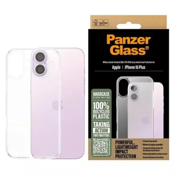   PanzerGlass HardCase iPhone 16 Plus 6.7" tok, átlátszó 1289