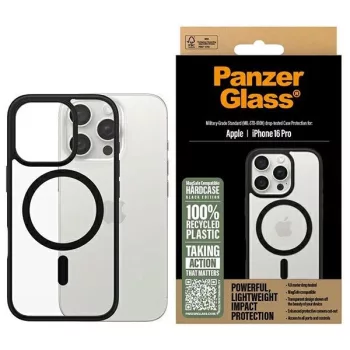   PanzerGlass HardCase iPhone 16 Pro 6.3" tok, fekete MagSafe 1302