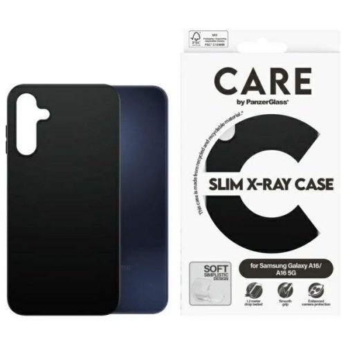 CARE by PanzerGlass Fashion Case Sam A16/A16 5G tok, fekete