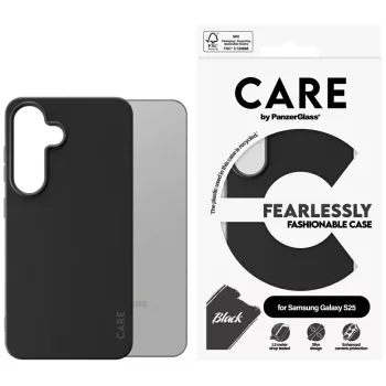 CARE by PanzerGlass Fashion Samsung Galaxy S25 tok, fekete