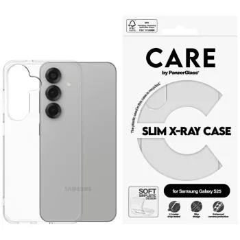   CARE by PanzerGlass Fashion X-Ray Samsung Galaxy S25 tok, átlátszó
