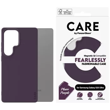   CARE by PanzerGlass Fashion QI Samsung Galaxy S25 Ultra tok, lila
