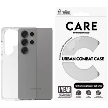   CARE by PanzerGlass Flagship Urban Combat Samsung Galaxy S25 Ultra tok, átlátszó