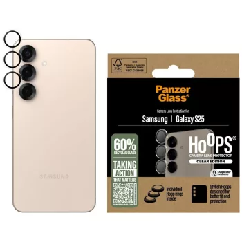   PanzerGlass Hoops Lens Protector Samsung Galaxy S25 kameravédő üvegfólia