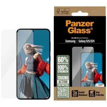   PanzerGlass Ultra-Wide Fit Samsung Galaxy S25 edzett üvegfólia