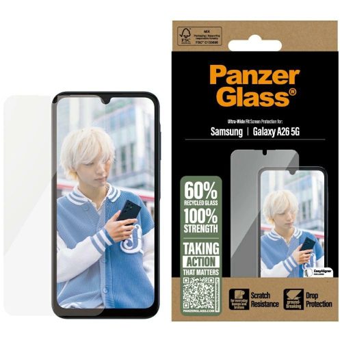 PanzerGlass Ultra-Wide Fit Tempered Glass Samsung Galaxy A26 5G edzett üvegfólia